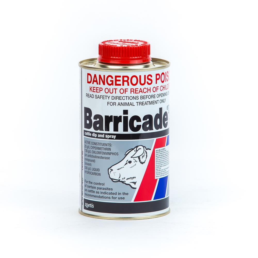 Barricade S 800ml ControlCattleParasite UN3017 CL6.1 PGIII