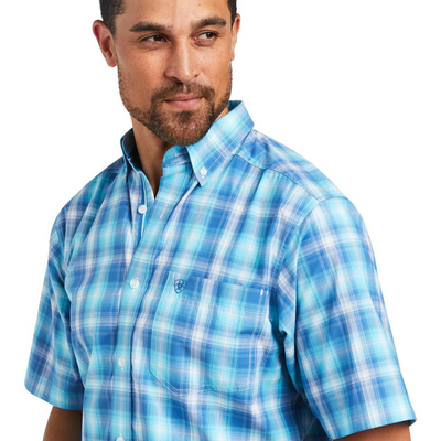 Ariat Mens Pro Series Ian Fitted SS Shirt