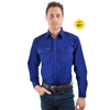 Hard Slog Mens L/Drill Full Button Workshirt