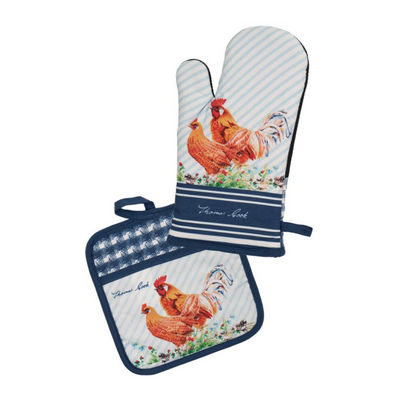 Thomas Cook Oven Mitt and Pot Holder Set