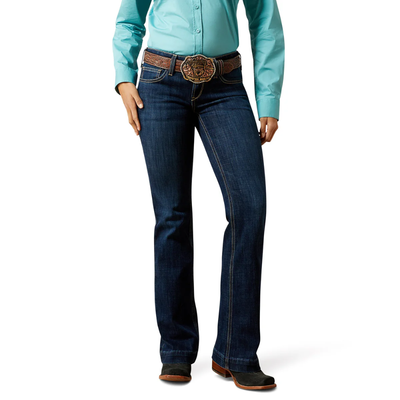 Ariat Womens Mid Rise Cindy Trouser Jeans