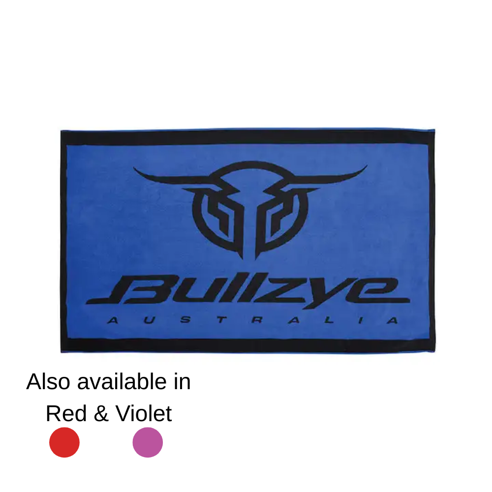 Bullzye Logo Beach Towel Cotton