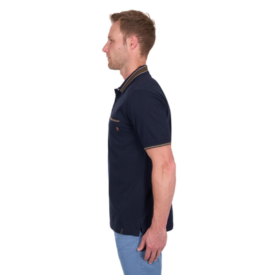 Thomas Cook Mens Ben Tailored 1 Pocket SS Polo