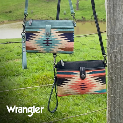 Wrangler Aztec Clutch Bag