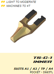 Digga Tooth D506 Earth TS-C-1