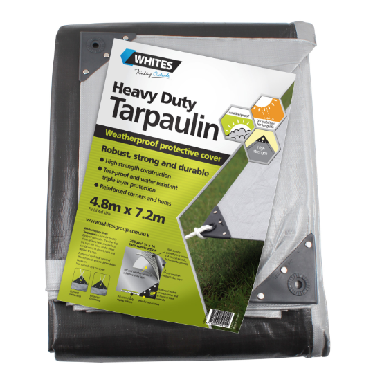 Whites Wire H/Duty Tarp 16x24 - 4.8mx7.2m