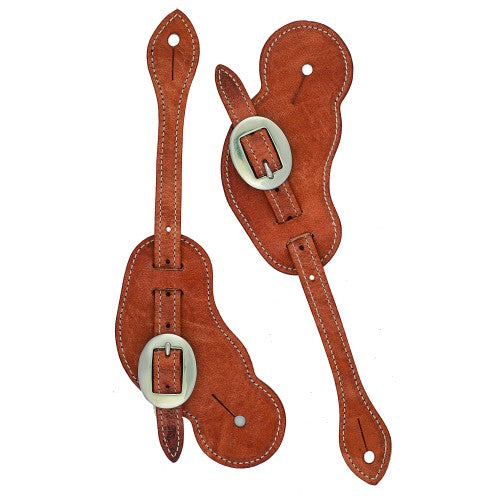 Weaver Spur Straps Buckaroo Russet