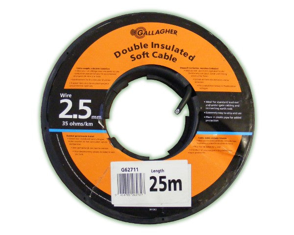 Gallagher Cable Insulated Soft 2.5mm 25m G62711