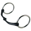 Oz Bitz Bit Sweet Iron Snaffle w/ Med Mouth and 3 1/2 in Rings