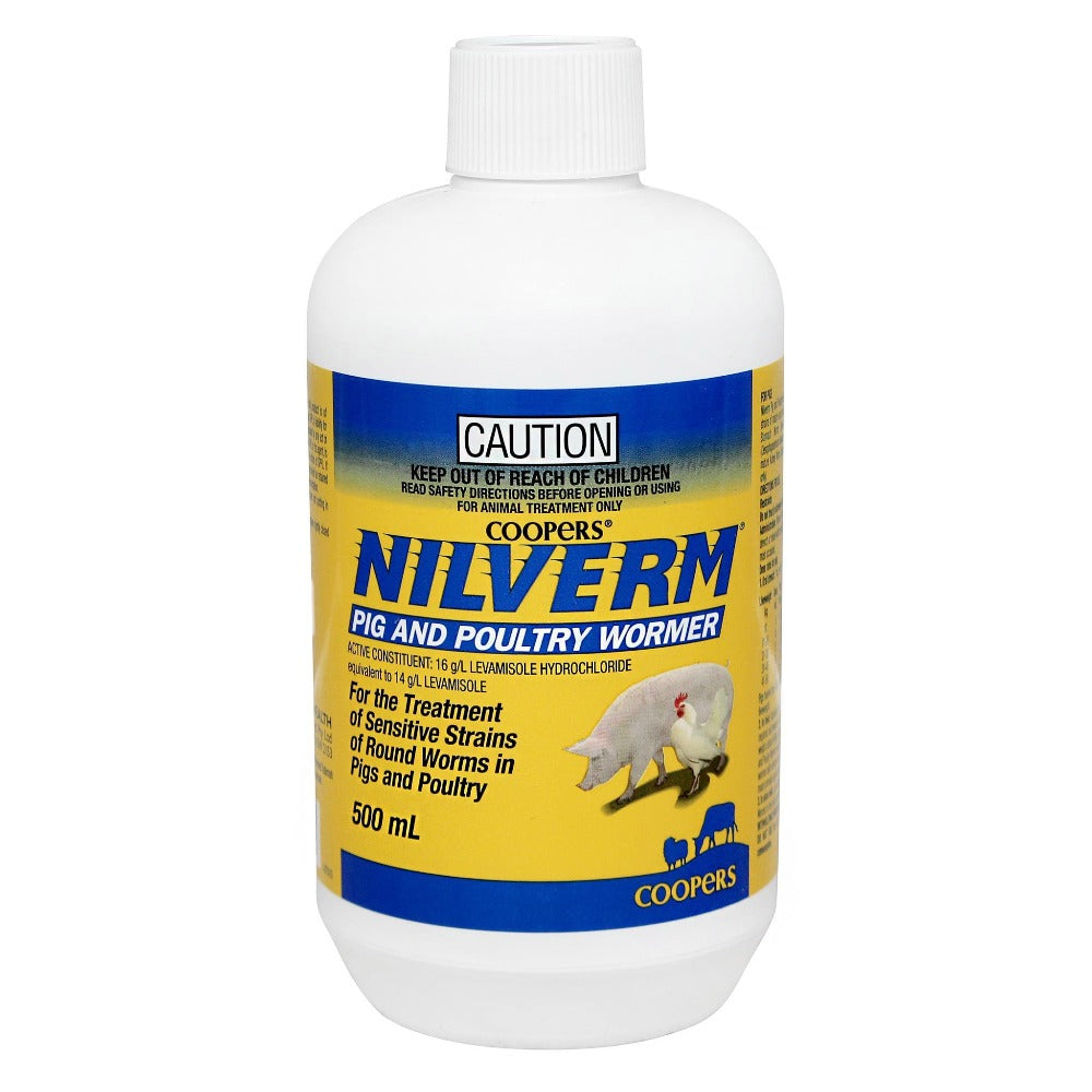 Nilverm Pig and Poultry Wormer 500ml