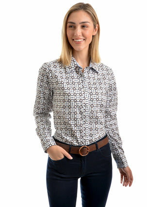 Thomas Cook Womens Christina Print Long Sleeve Shirt