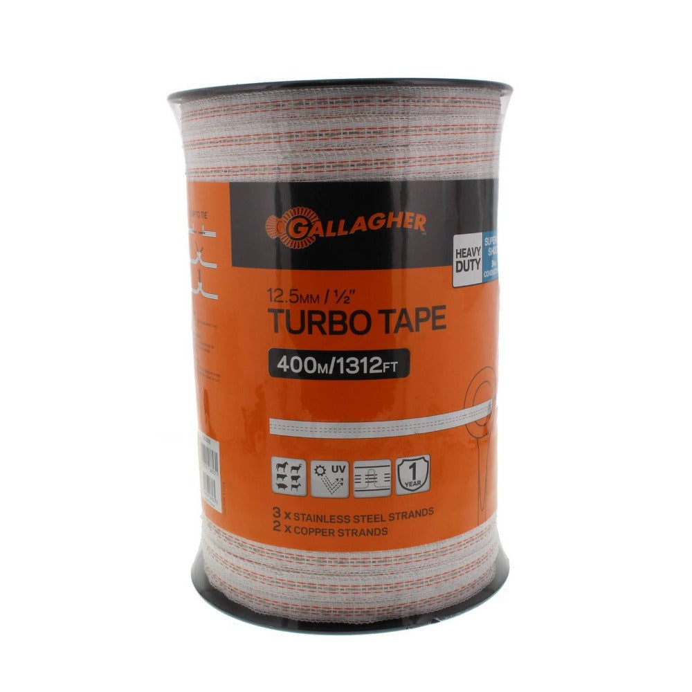 Gallagher Turbo Tape 12.5mm 400m G62356