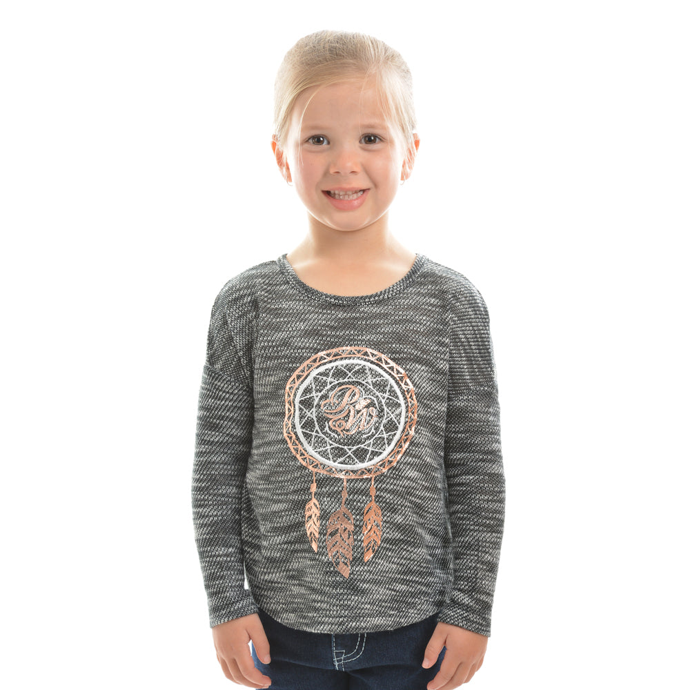 Pure Western Girls Renee Long Sleeve Top