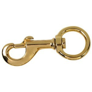 Snaphook Giant Round Swivel Eye Brass