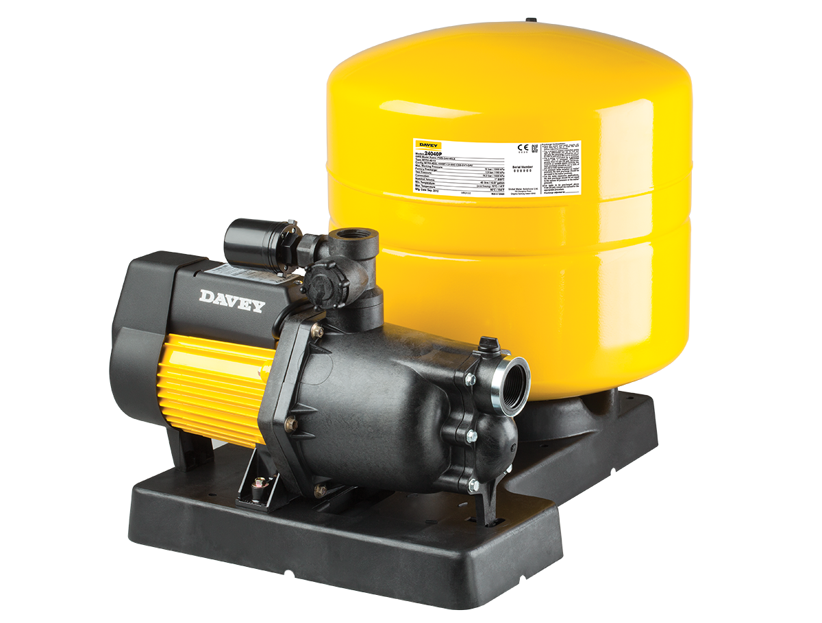 Davey Pressure Pump Dynajet with 40L Tank X70