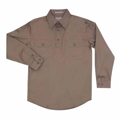 Just Country Boys Lachlan 1/2 Button Workshirt