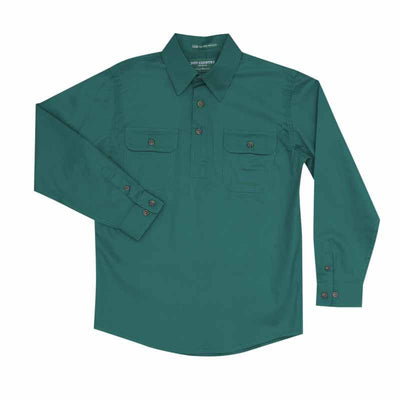 Just Country Boys Lachlan 1/2 Button Workshirt