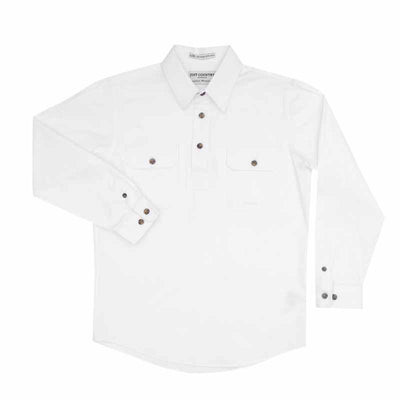 Just Country Boys Lachlan 1/2 Button Workshirt