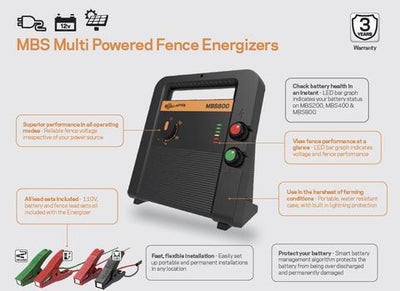 Gallagher Energizer Multi Powered MBS200