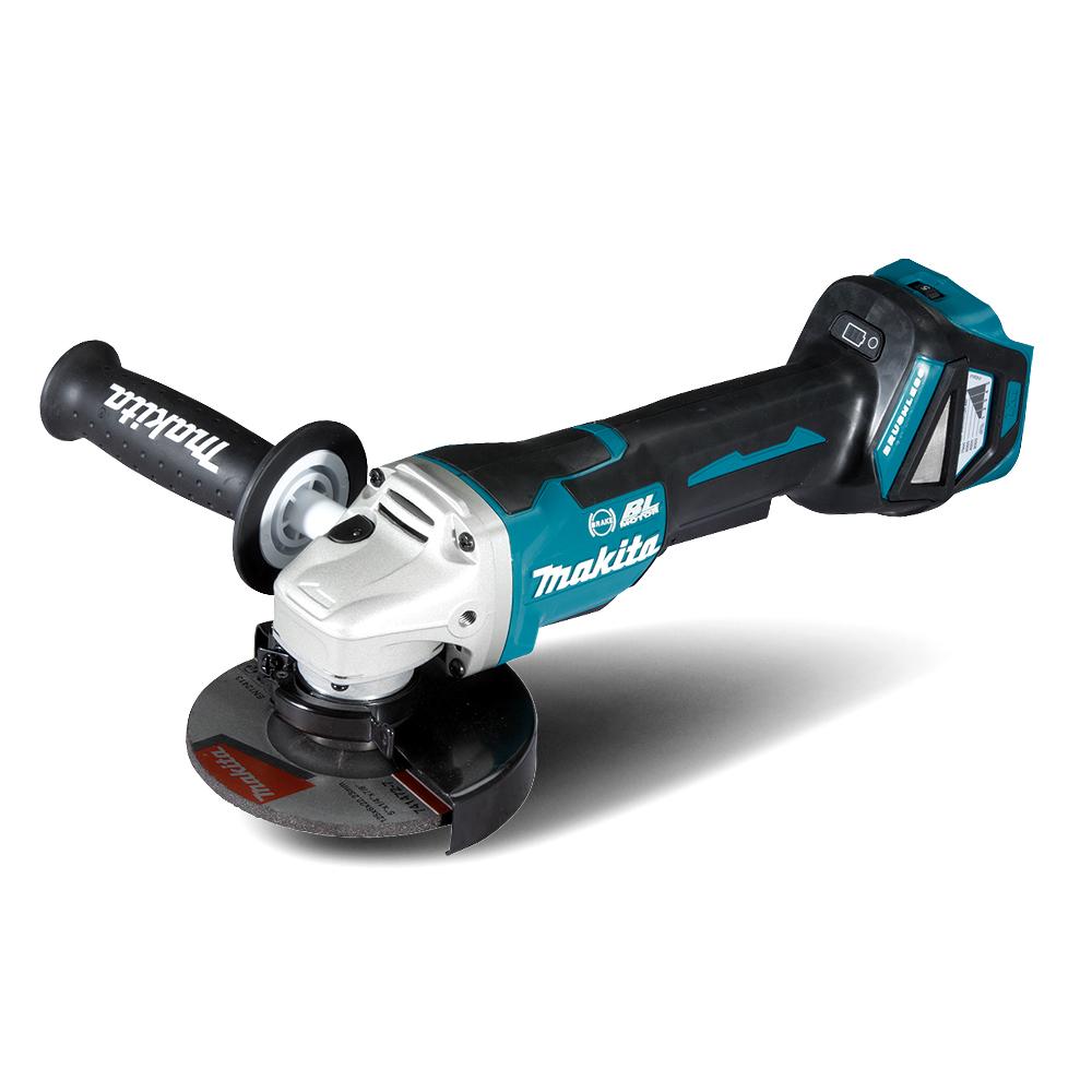 Makita Angle Grinder 125mm Paddle BL Brake 18V DGA517Z