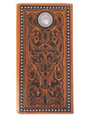 Roper Rodeo Leather Wallet Tooled Leather