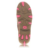 Twisted X Womens Pink Ribbon Bomber Moc Lace Up Boot