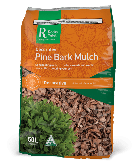 Rocky Point Mulch Pine Bark Chips 50L