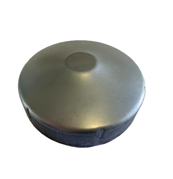 Post Cap Round 100NB Galv