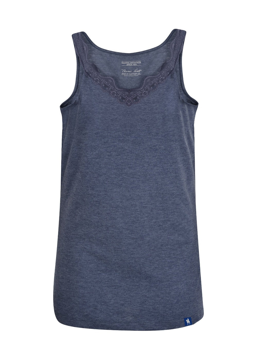 Thomas Cook Womens Elly Lace Trim Cami Top