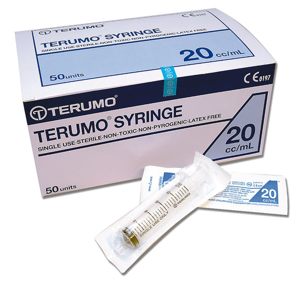 Syringe 5mL Disposable Terumo 100pk - Clermont Agencies