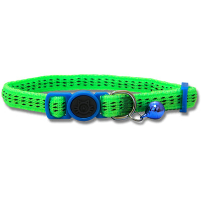 Cat Collar Nylon Padded with Safety Buckle 19-31cm