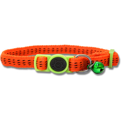 Cat Collar Nylon Padded with Safety Buckle 19-31cm