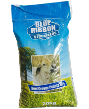 Blue Ribbon Beef Grower Pellets 18% 20kg