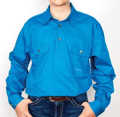 Just Country Boys Lachlan 1/2 Button Workshirt