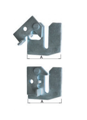Gate Chain Catch Lockable 75 x 8mm for 6-8mm Chain