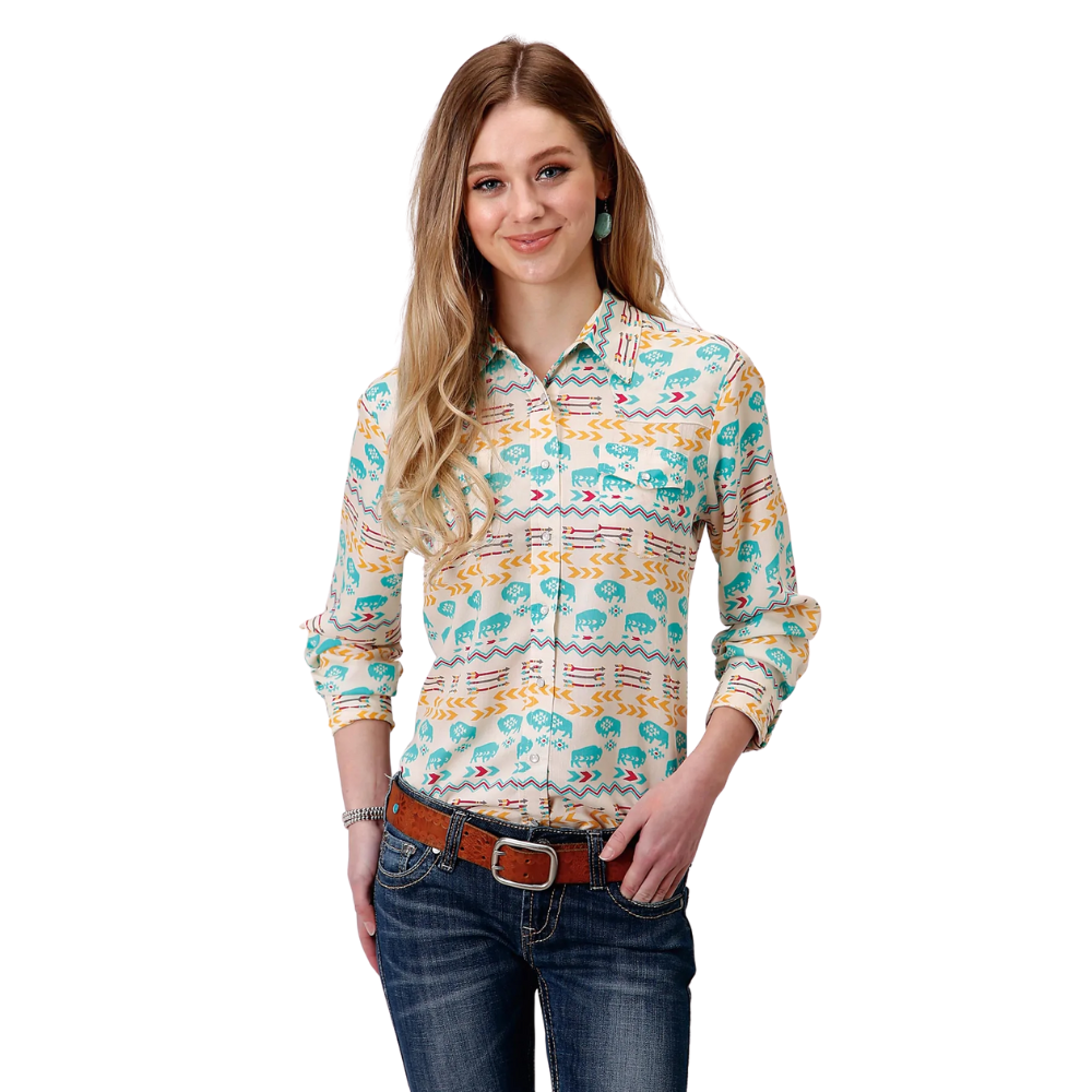 Roper Womens Five Star Collection LS Shirt