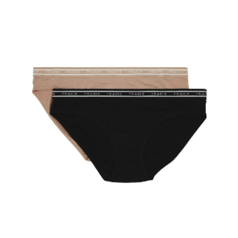 Tradie Womens Bamboo Bikini 2Pk