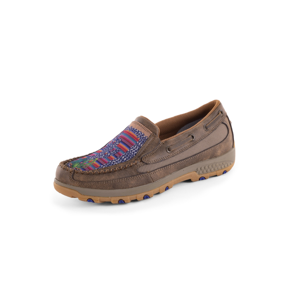 Twisted X Womens Cactus Cellstretch Slip On Moc
