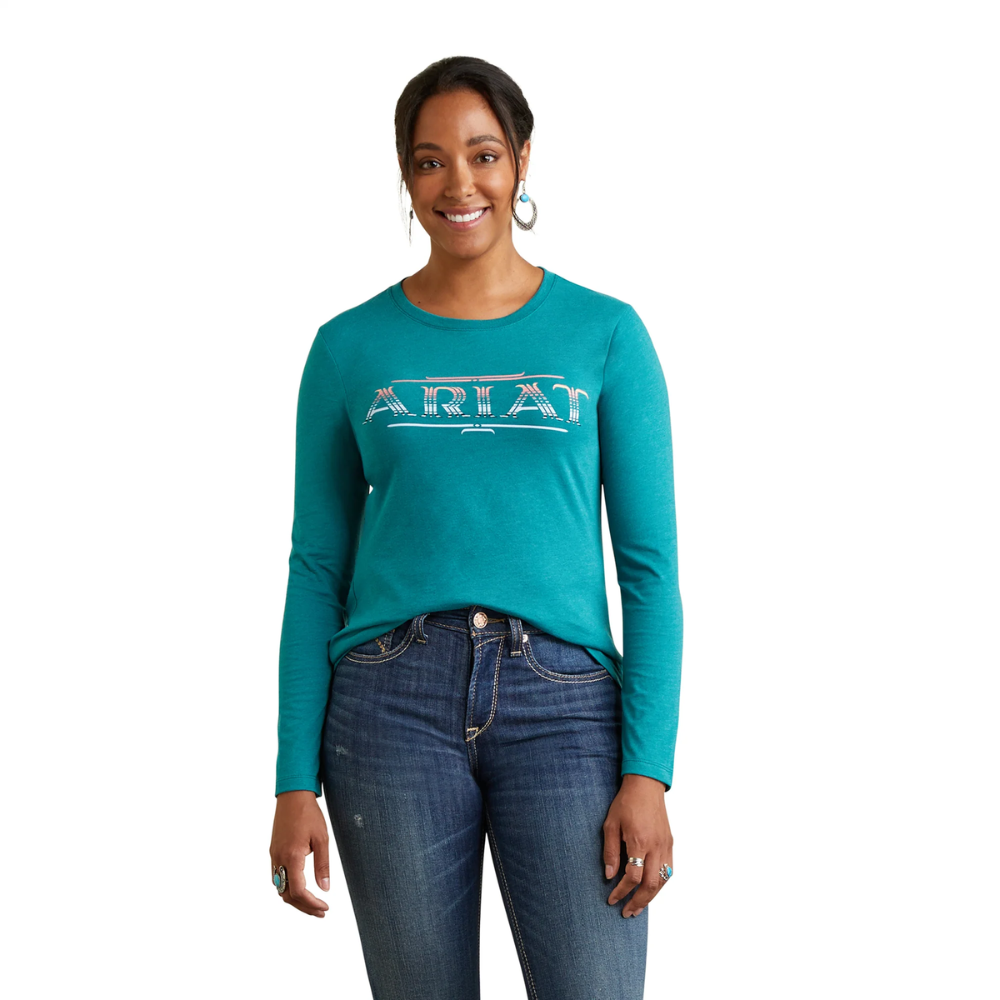 Ariat Womens Serape Style LS Tee