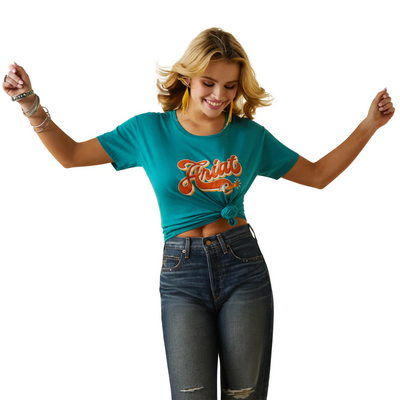 Ariat Womens Spur Script SS Tee