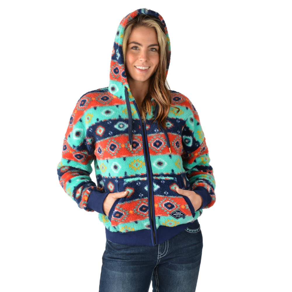 Pure Western Womens Cailan Zip Up Hoodie