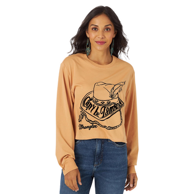 Wrangler Womens Retro Cant Be Tamed Tee