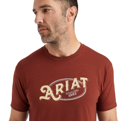 Ariat Mens Rope Oval SS Tee