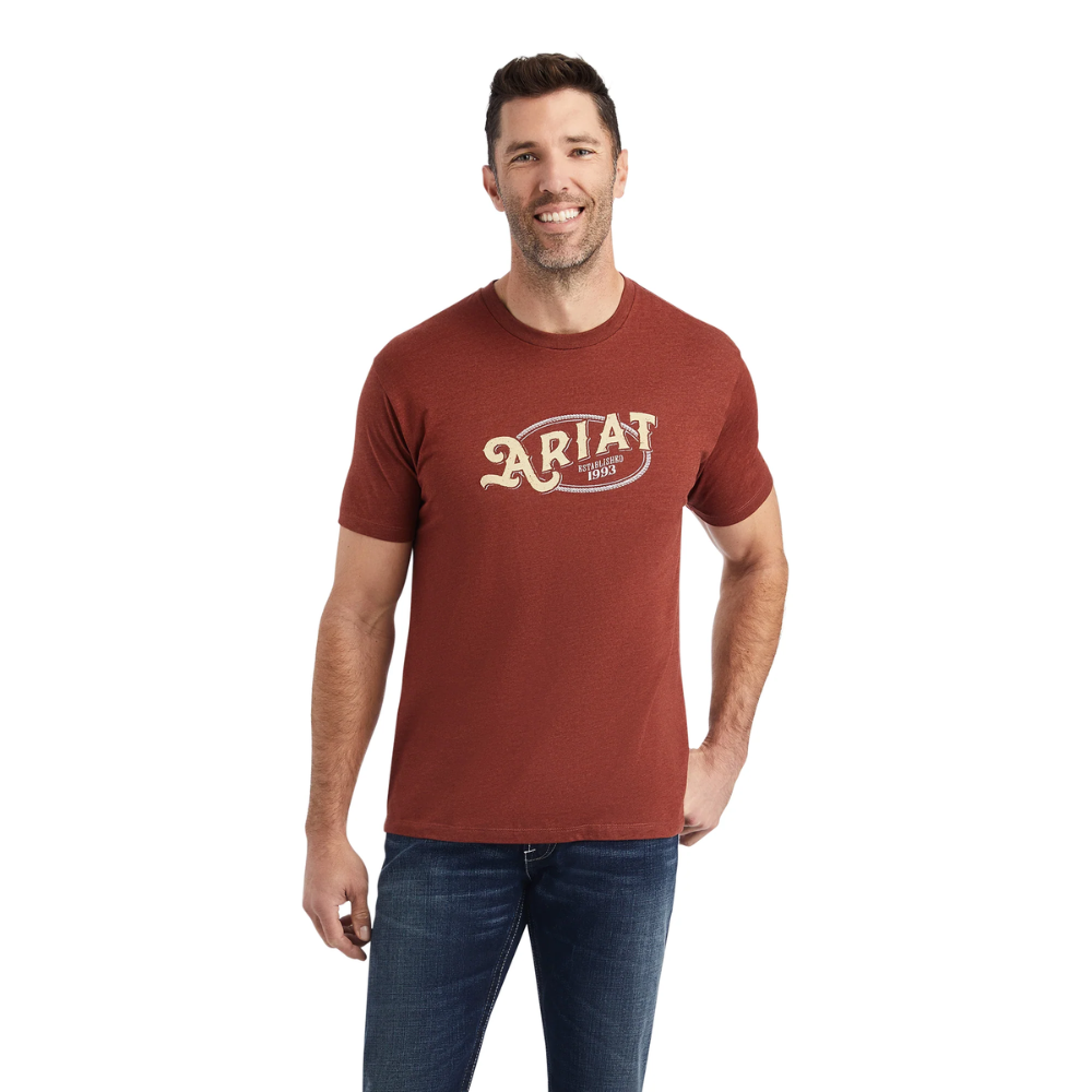 Ariat Mens Rope Oval SS Tee