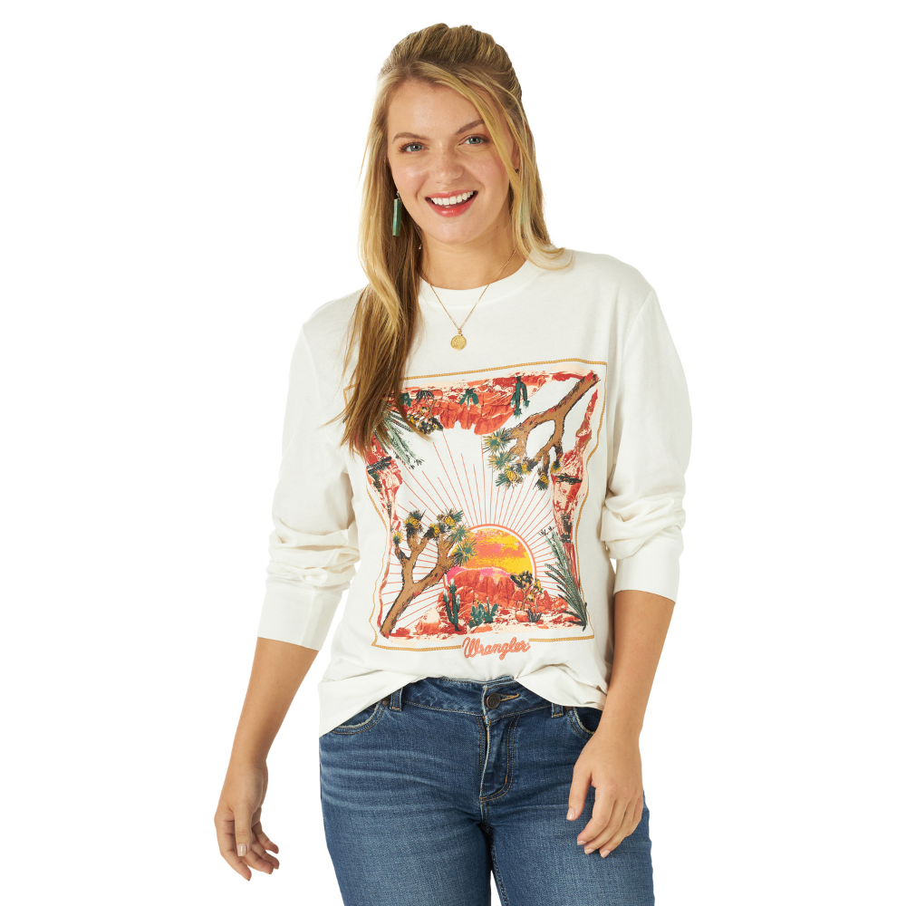 Wrangler Womens Retro Sun Graphic Tee