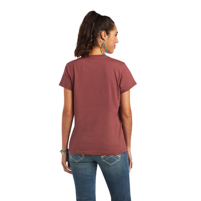 Ariat Womens REAL Bucking Bronc SS Tee