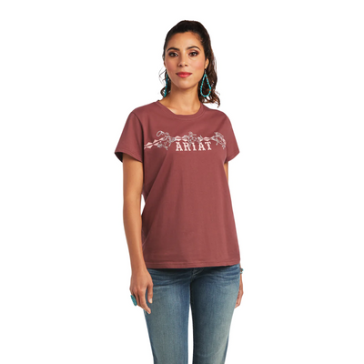 Ariat Womens REAL Bucking Bronc SS Tee