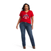 Ariat Womens REAL Firebird SS Tee