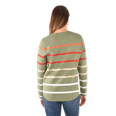 Thomas Cook Womens Evelyn Milano Stripe Knit Jumper