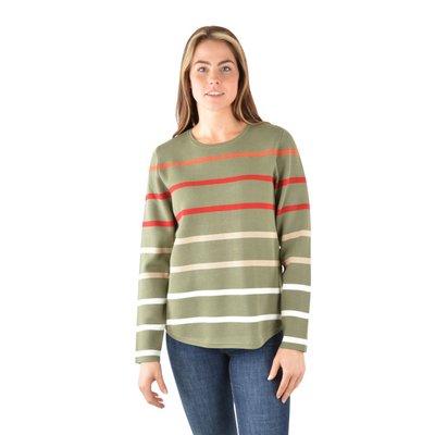 Thomas Cook Womens Evelyn Milano Stripe Knit Jumper